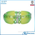 resin green bracelet elastic bracelet jewelry wholesale
